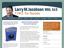 Tablet Screenshot of larrymjacobson.com